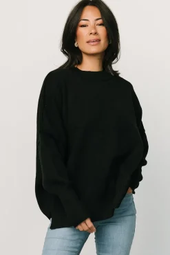 Fashion Baltic Born Jeremiah Knit Sweater | Black