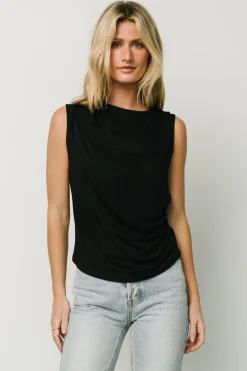 Online Baltic Born Jia Ruched Tank Top | Black