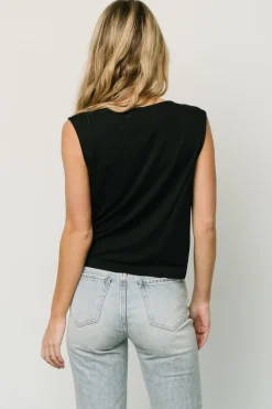 Online Baltic Born Jia Ruched Tank Top | Black