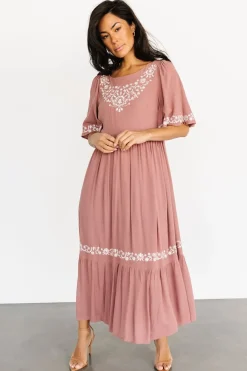Best Baltic Born Jocelyn Maxi Dress | Dusty Mauve
