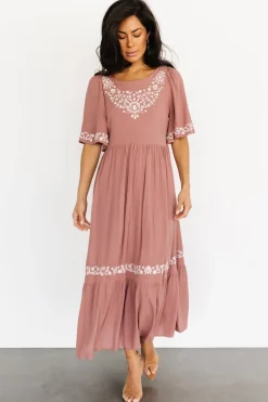 Best Baltic Born Jocelyn Maxi Dress | Dusty Mauve