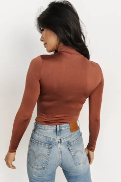 Outlet Baltic Born Juni Turtleneck | Dusty Brick