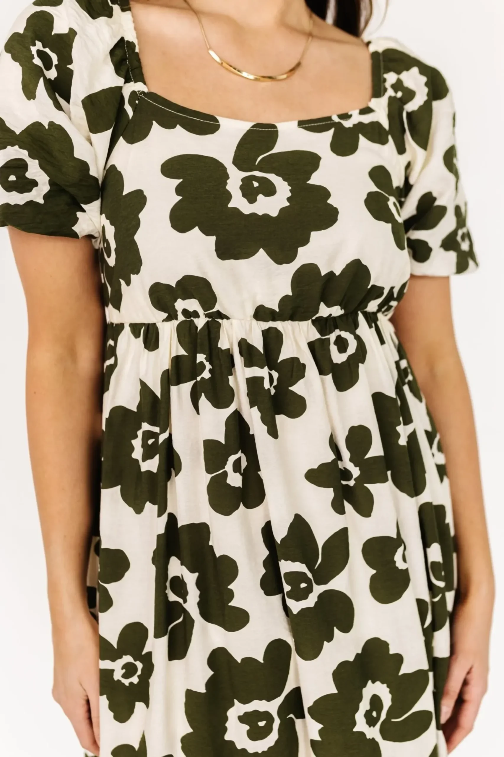 Discount Baltic Born Kasey Maxi Dress | Olive + Ivory Print