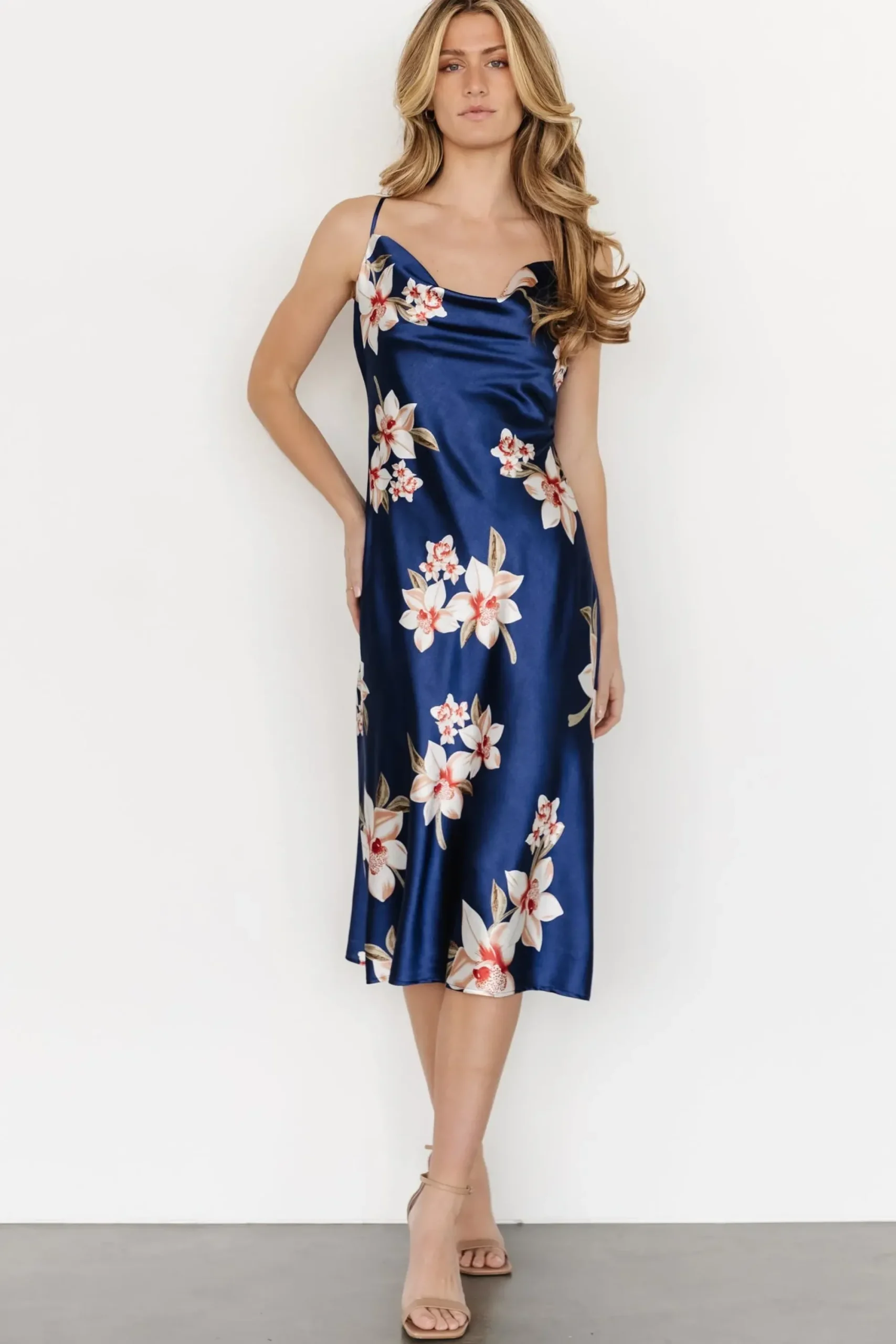 Fashion Baltic Born Katarina Slip Midi Dress | Sunrise Print
