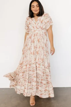 Sale Baltic Born Katherine Maxi Dress | Cream + Rust Floral