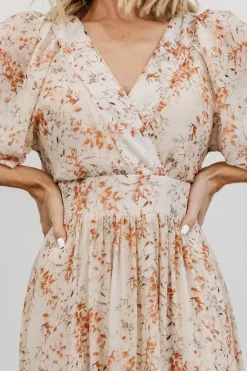 Sale Baltic Born Katherine Maxi Dress | Cream + Rust Floral