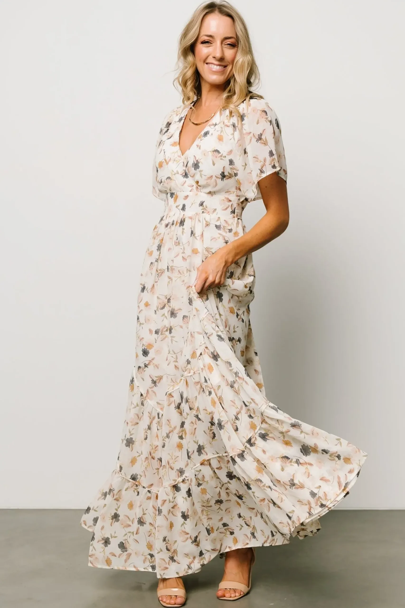 Clearance Baltic Born Katherine Maxi Dress | Multi Floral