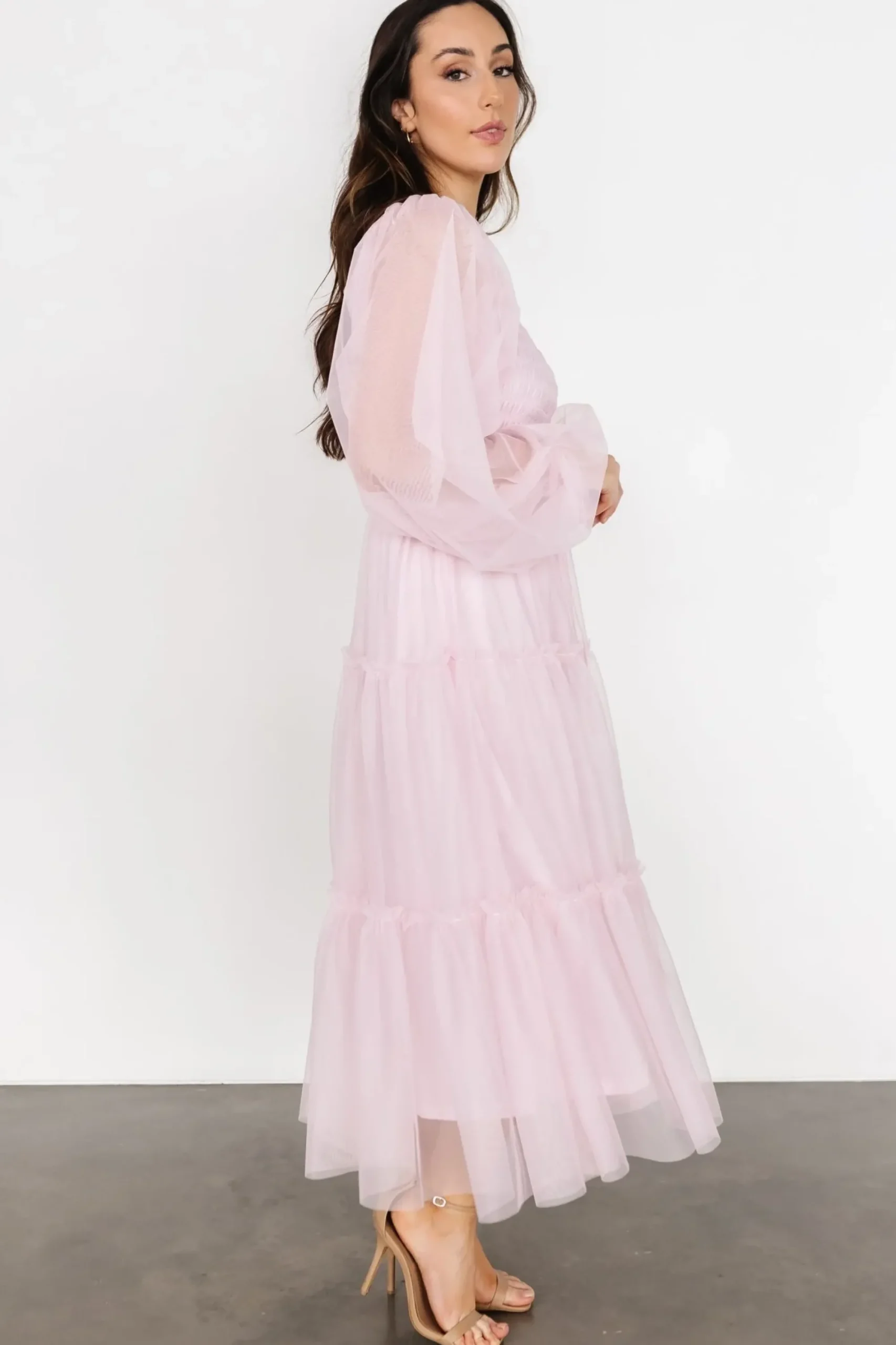 Best Baltic Born Katrina Tulle Maxi Dress | Light Rose