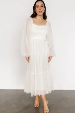 Sale Baltic Born Katrina Tulle Maxi Dress | Cream