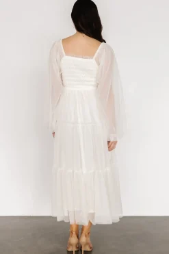 Sale Baltic Born Katrina Tulle Maxi Dress | Cream