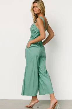 Discount Baltic Born Kimber Tank Jumpsuit | Dusty Green