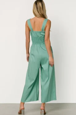 Discount Baltic Born Kimber Tank Jumpsuit | Dusty Green