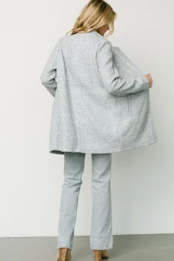 Outlet Baltic Born Knoll Notch Jacket | Heather Light Blue