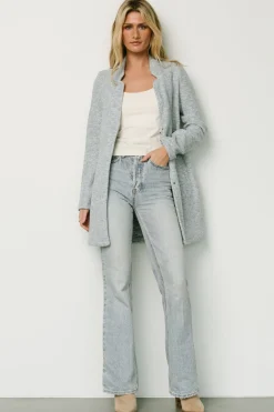 Outlet Baltic Born Knoll Notch Jacket | Heather Light Blue