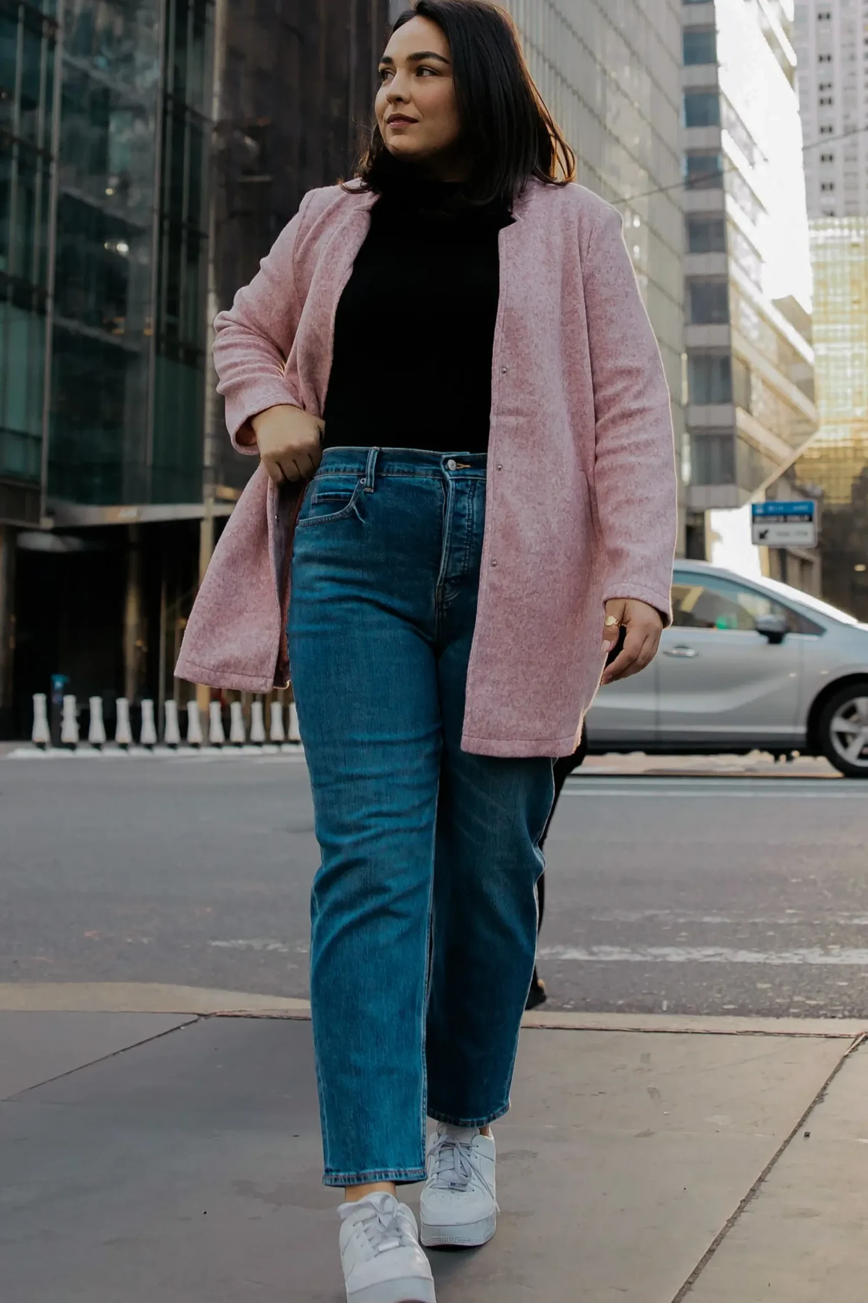 Fashion Baltic Born Knoll Notch Jacket | Vintage Rose