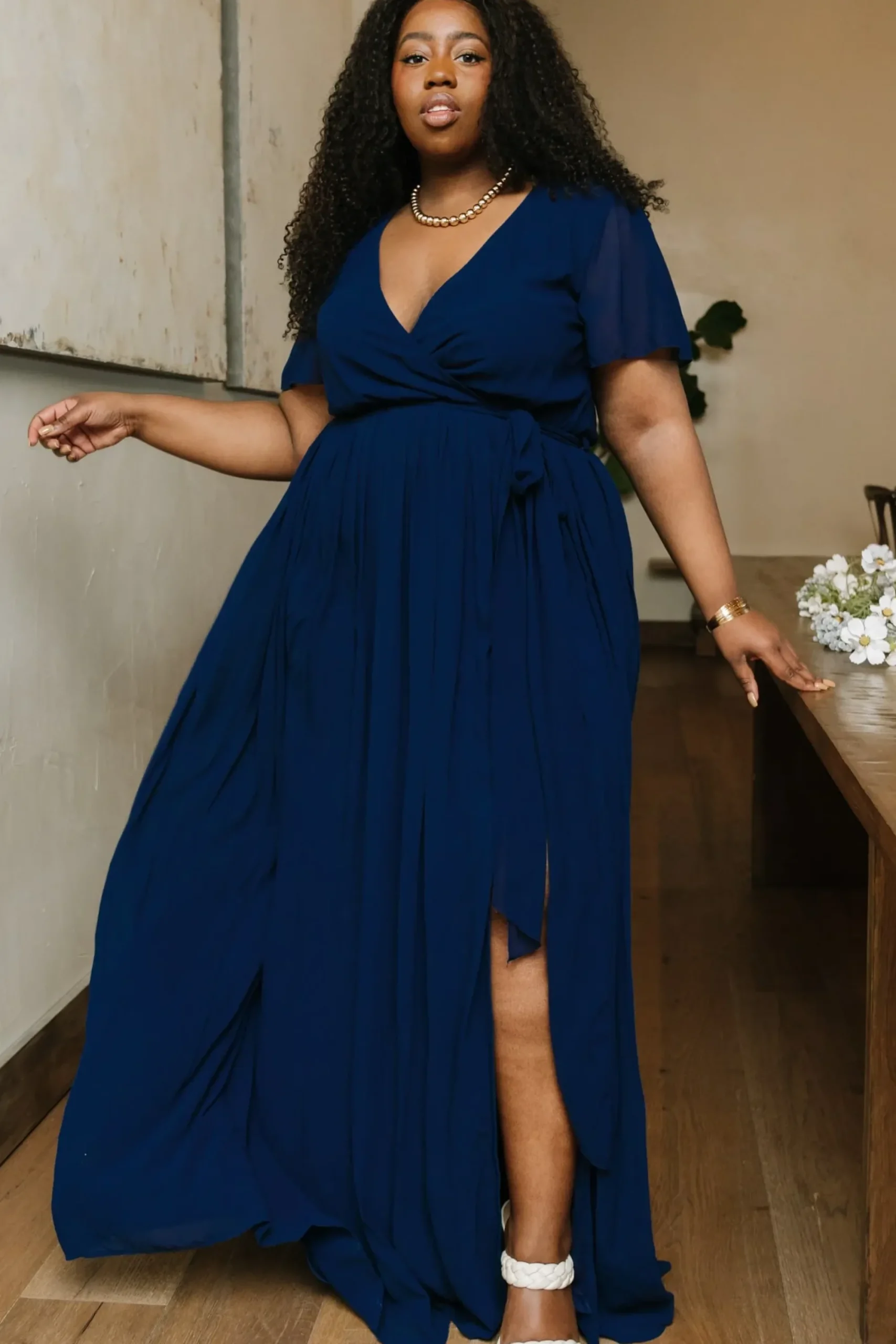 Discount Baltic Born Kristina Maxi Dress | Navy