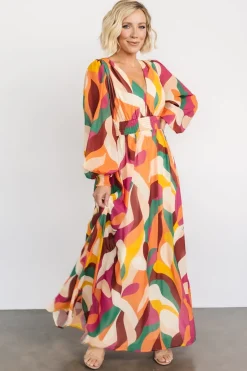 Discount Baltic Born Lawson Maxi Dress | Green Multi