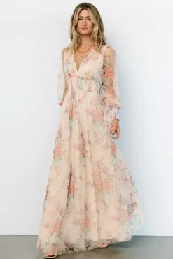 Outlet Baltic Born Layla Tulle Maxi Dress | Romantic Floral
