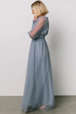 Best Baltic Born Layla Tulle Maxi Dress | Whisper Blue