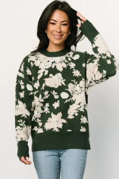 New Baltic Born Legend Sweater | Hunter Green Multi