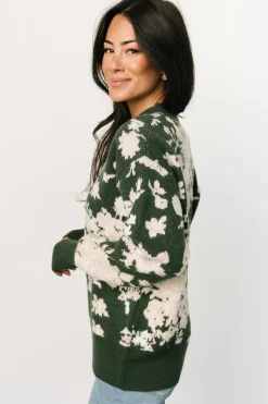 New Baltic Born Legend Sweater | Hunter Green Multi