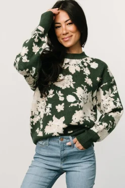 New Baltic Born Legend Sweater | Hunter Green Multi