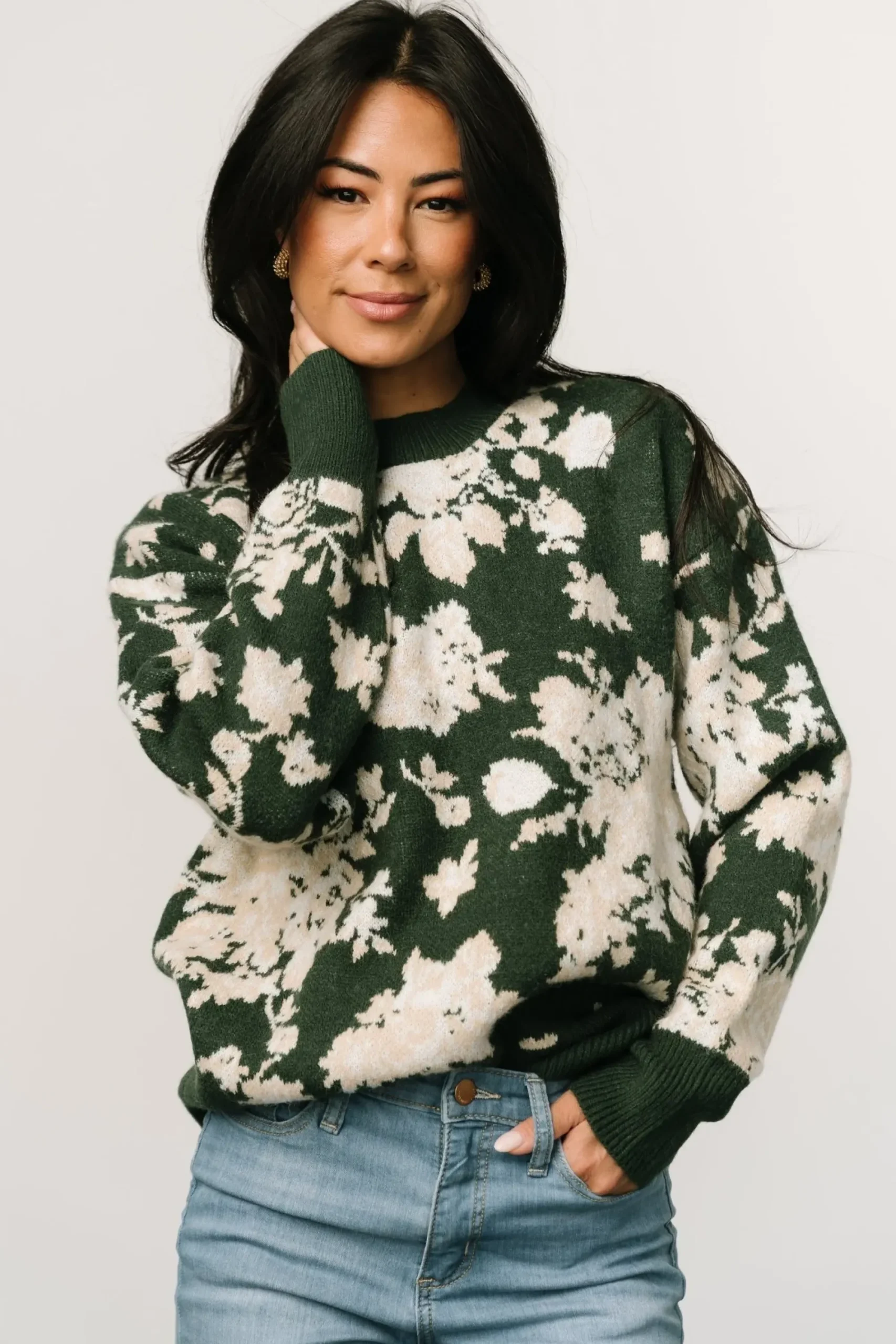 New Baltic Born Legend Sweater | Hunter Green Multi