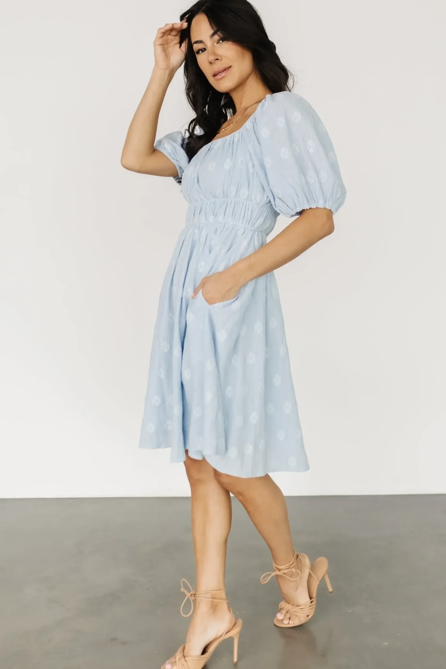 Outlet Baltic Born Lexington Short Dress | Blue