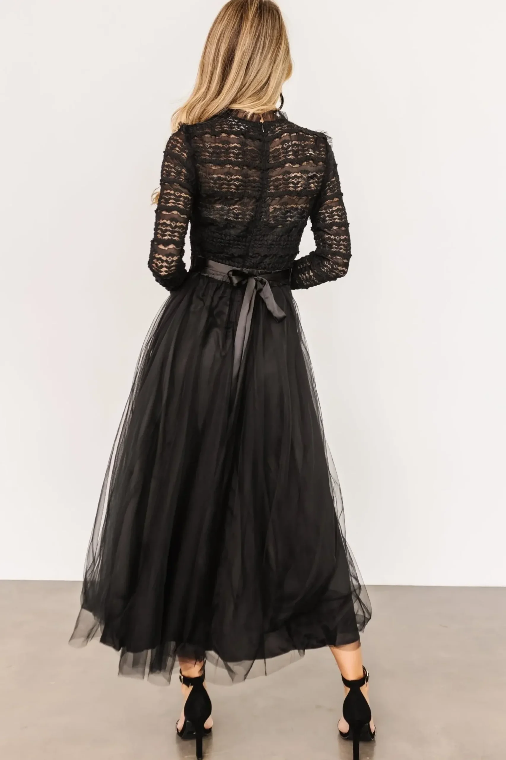 Clearance Baltic Born Lonnie Tulle Dress | Black