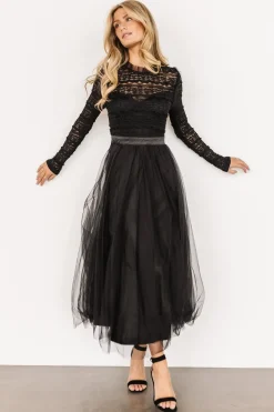 Clearance Baltic Born Lonnie Tulle Dress | Black