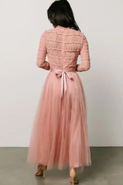 New Baltic Born Lonnie Tulle Dress | Blush