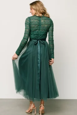 Clearance Baltic Born Lonnie Tulle Dress | Emerald