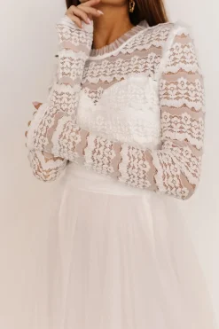 Clearance Baltic Born Lonnie Tulle Dress | Off White