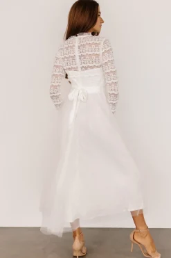 Clearance Baltic Born Lonnie Tulle Dress | Off White