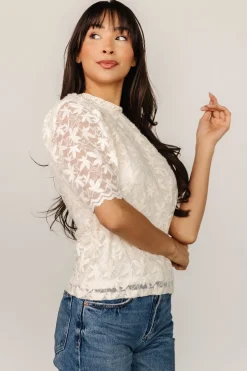 Online Baltic Born Lottie Lace Top | Cream