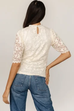 Online Baltic Born Lottie Lace Top | Cream