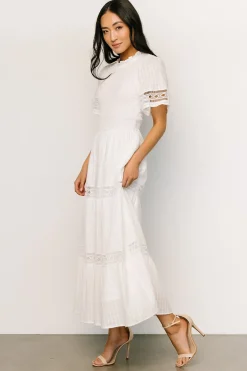 Outlet Baltic Born Loveland Geo Lace Maxi Dress | Off White