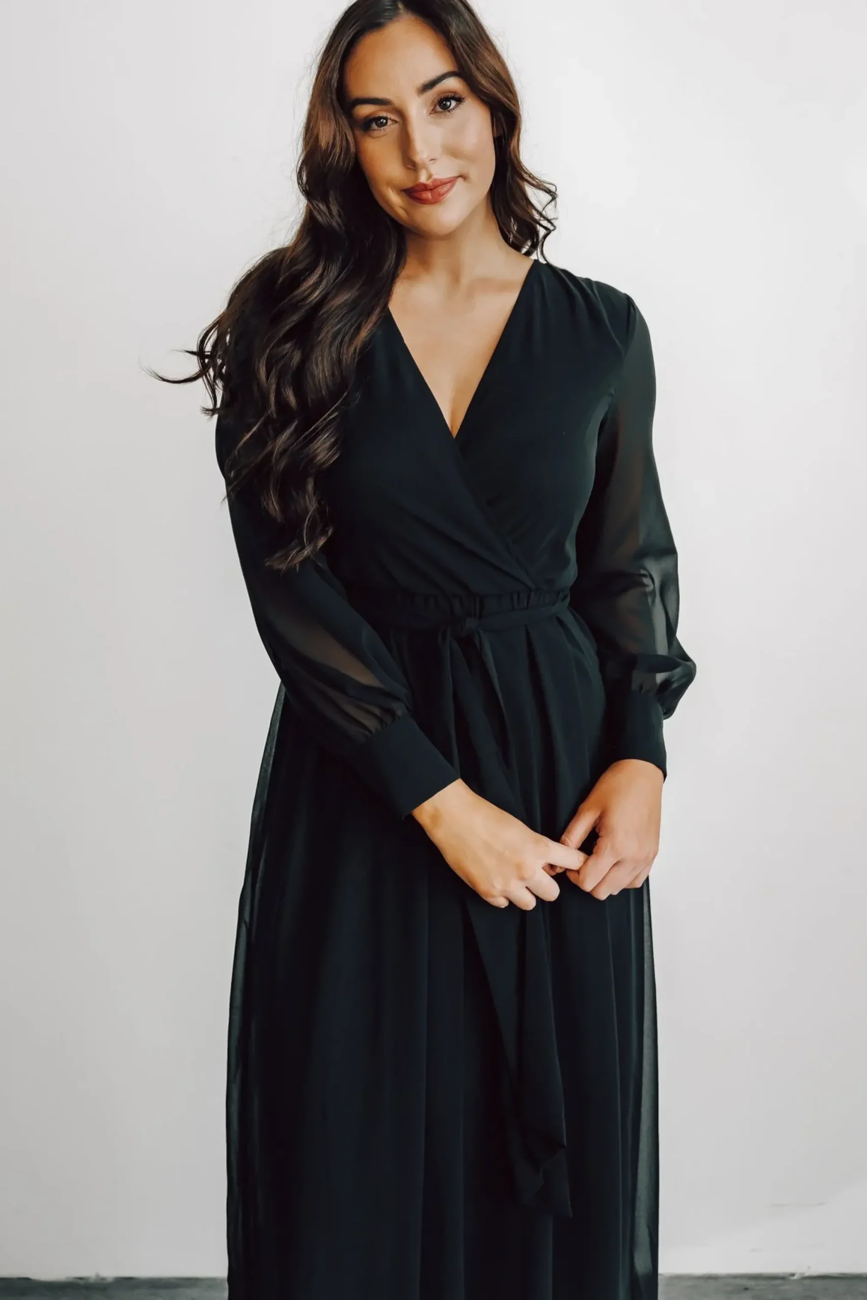 New Baltic Born Lydia Maxi Dress | Black