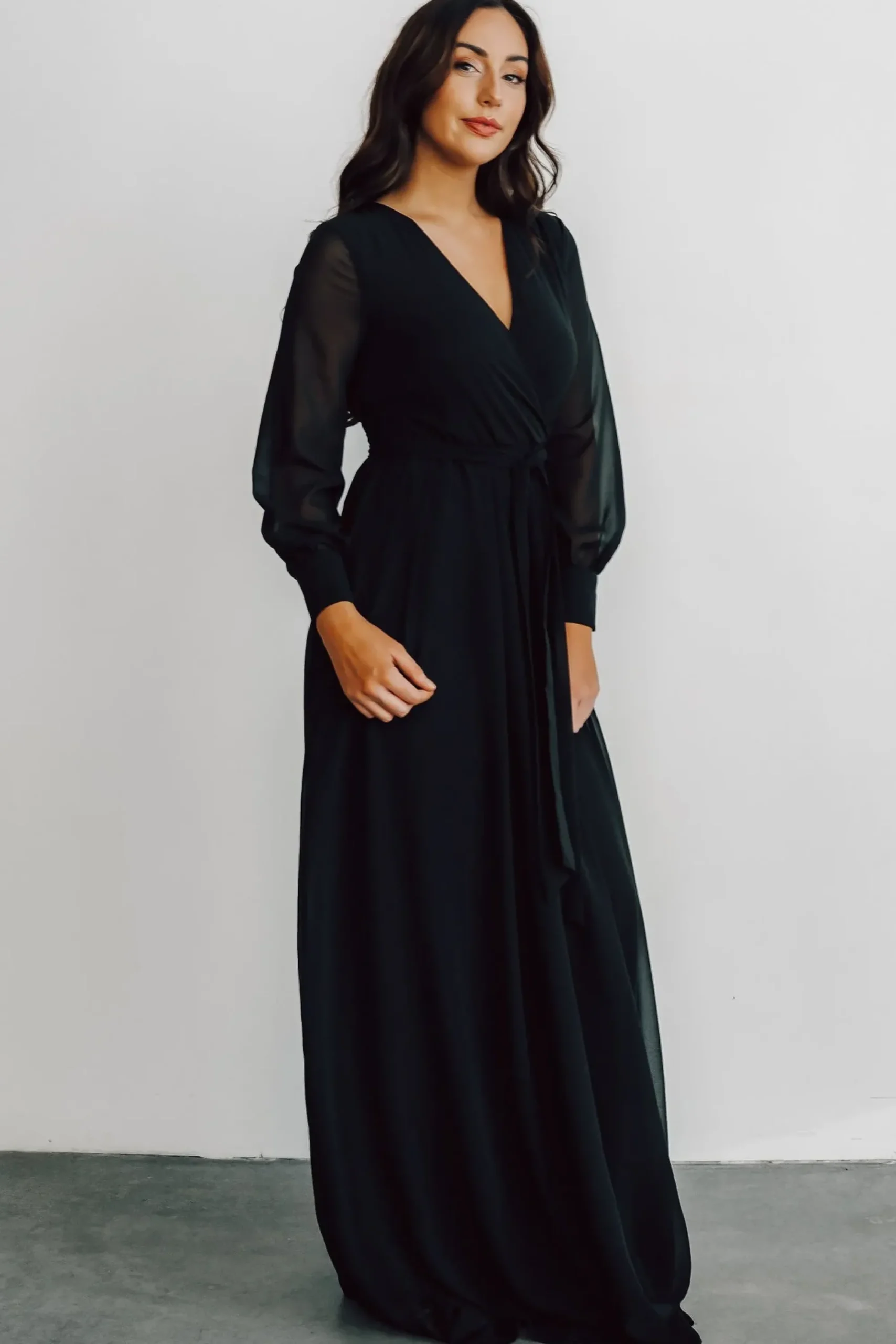 New Baltic Born Lydia Maxi Dress | Black