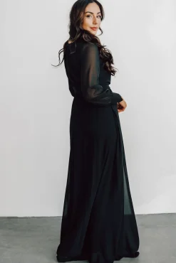 New Baltic Born Lydia Maxi Dress | Black