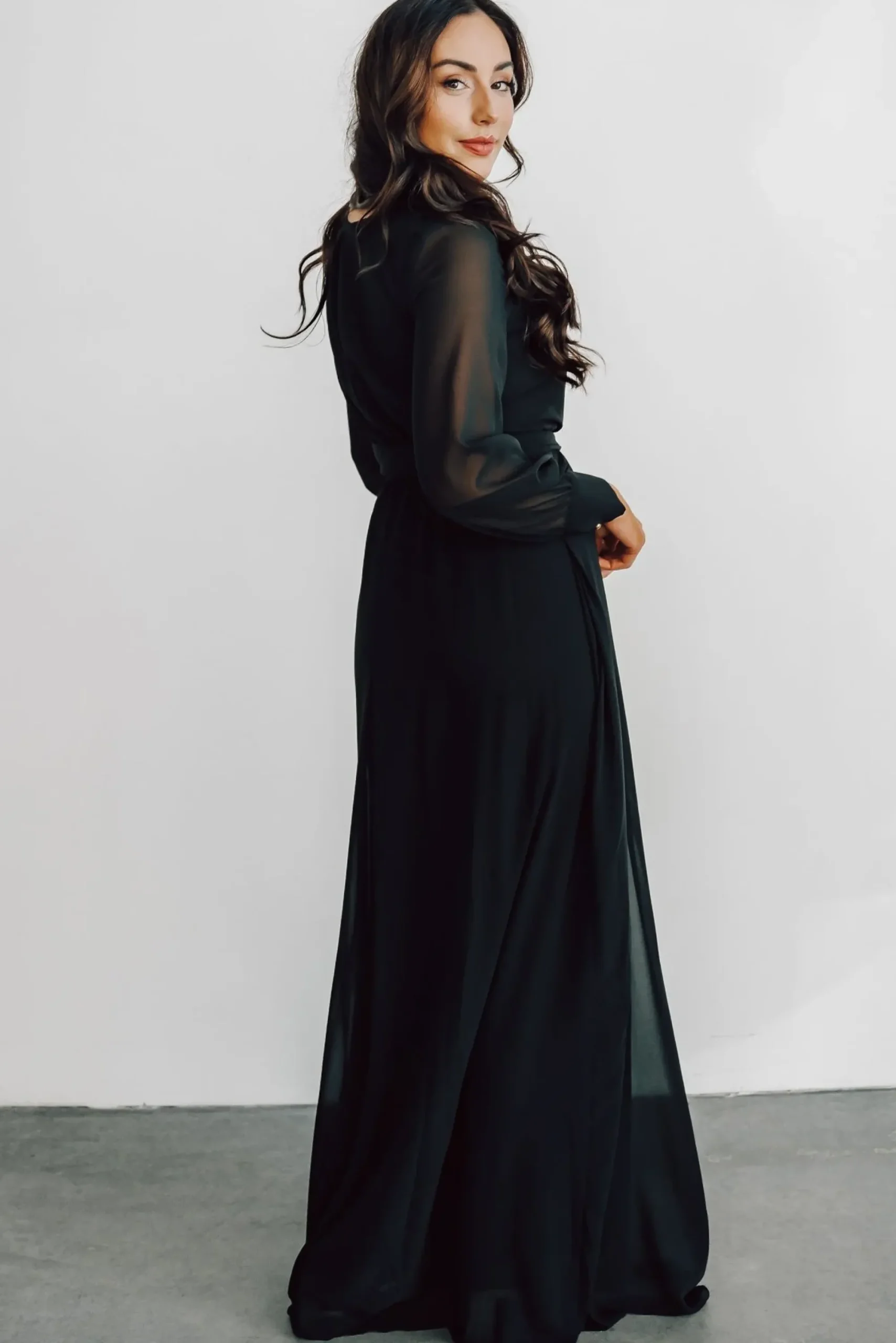 New Baltic Born Lydia Maxi Dress | Black