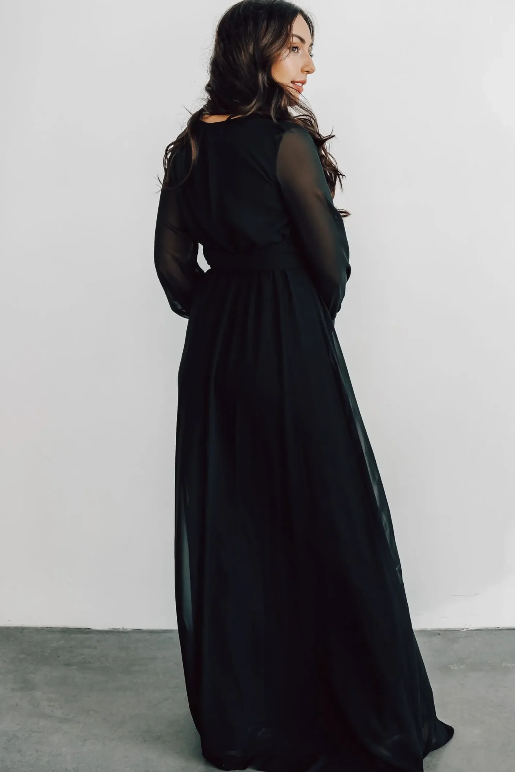 New Baltic Born Lydia Maxi Dress | Black