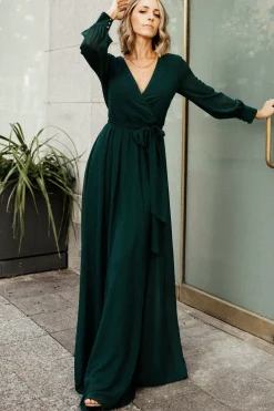 New Baltic Born Lydia Maxi Dress | Hunter Green