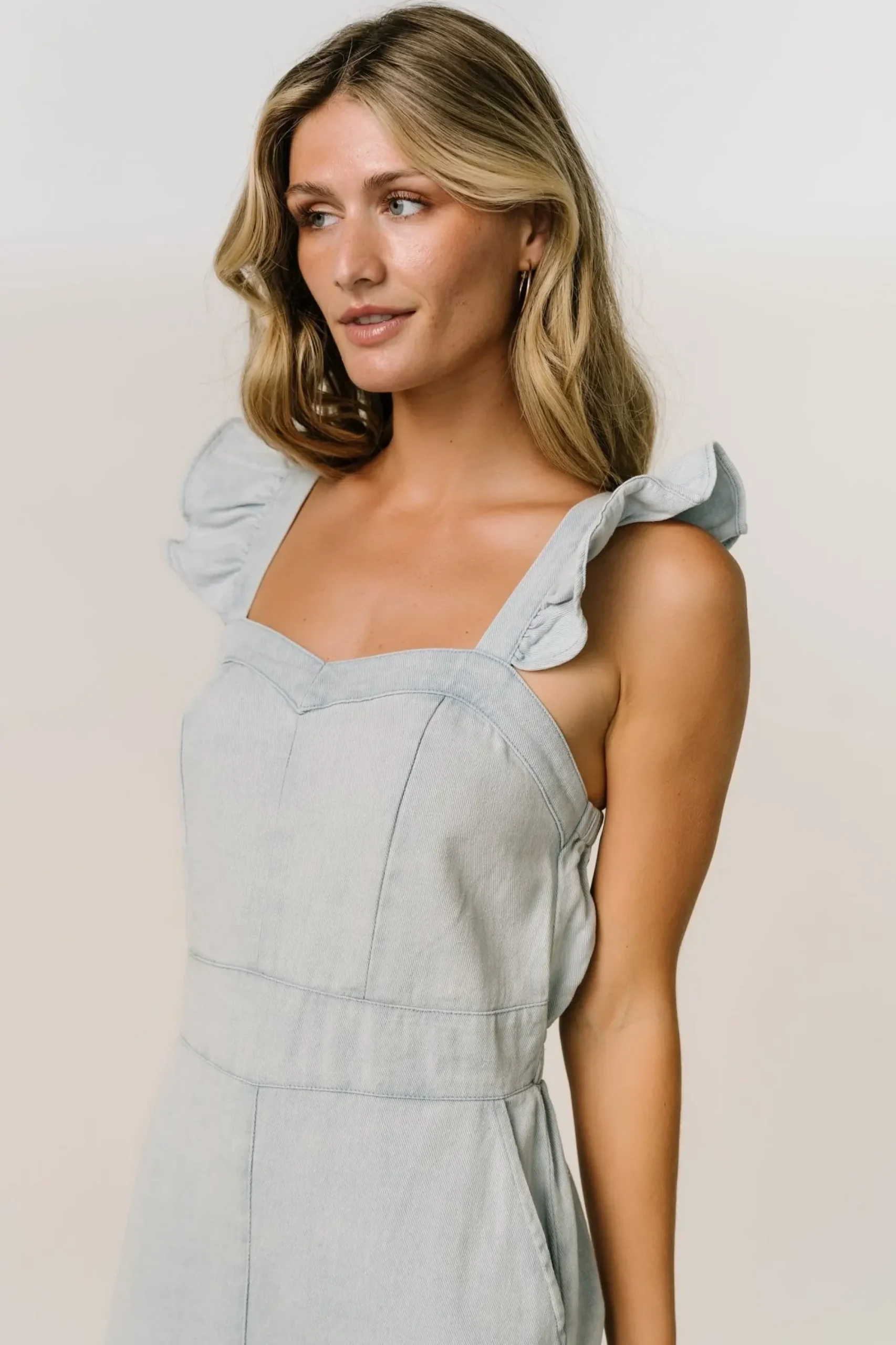 Sale Baltic Born Madison Denim Jumpsuit | Blue