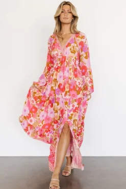 Discount Baltic Born Malena Maxi Dress | Pink Multi