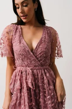 Sale Baltic Born Marseille Embossed Maxi Dress | Orchid