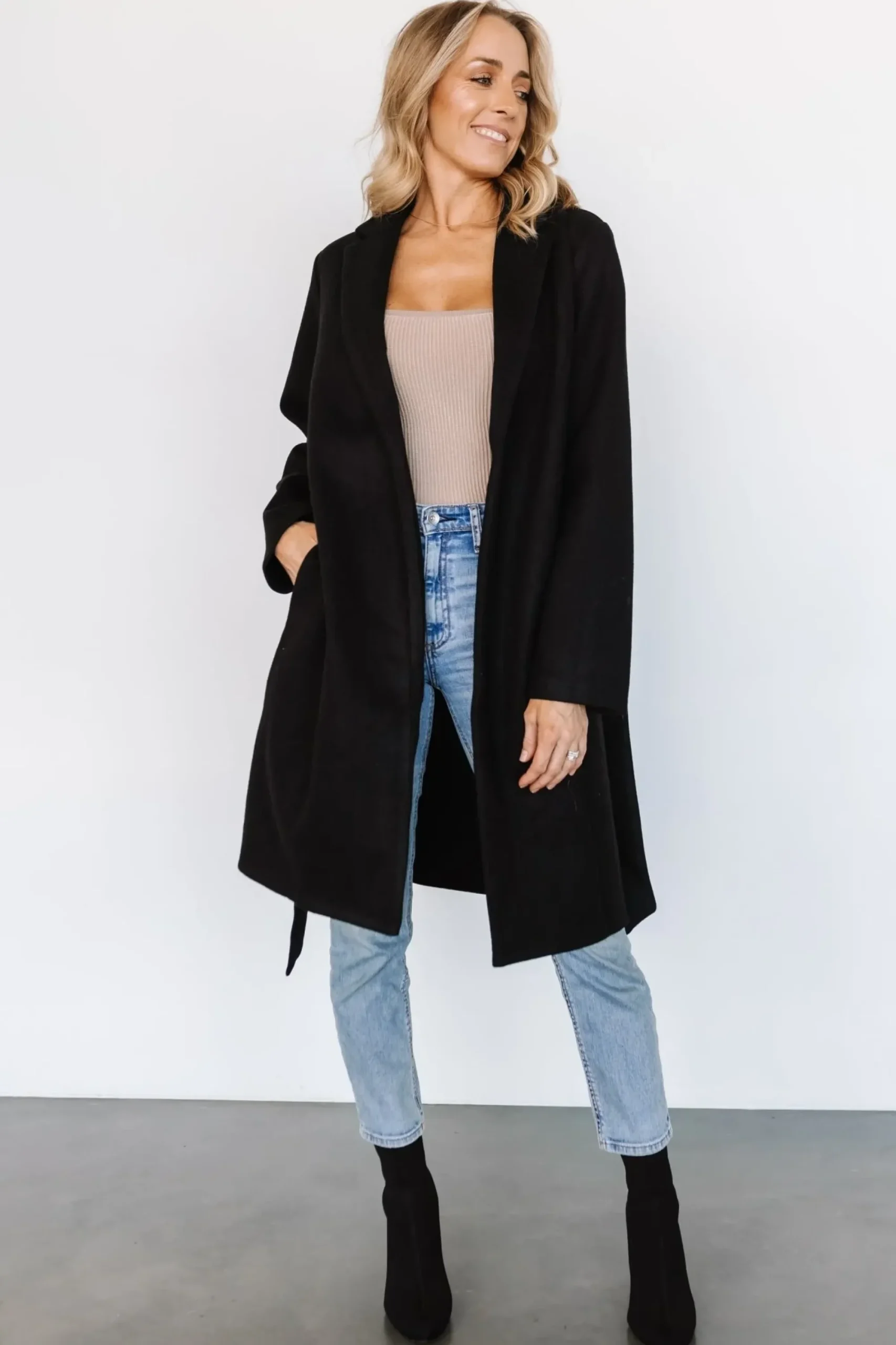 Fashion Baltic Born Martin Trench Coat | Black