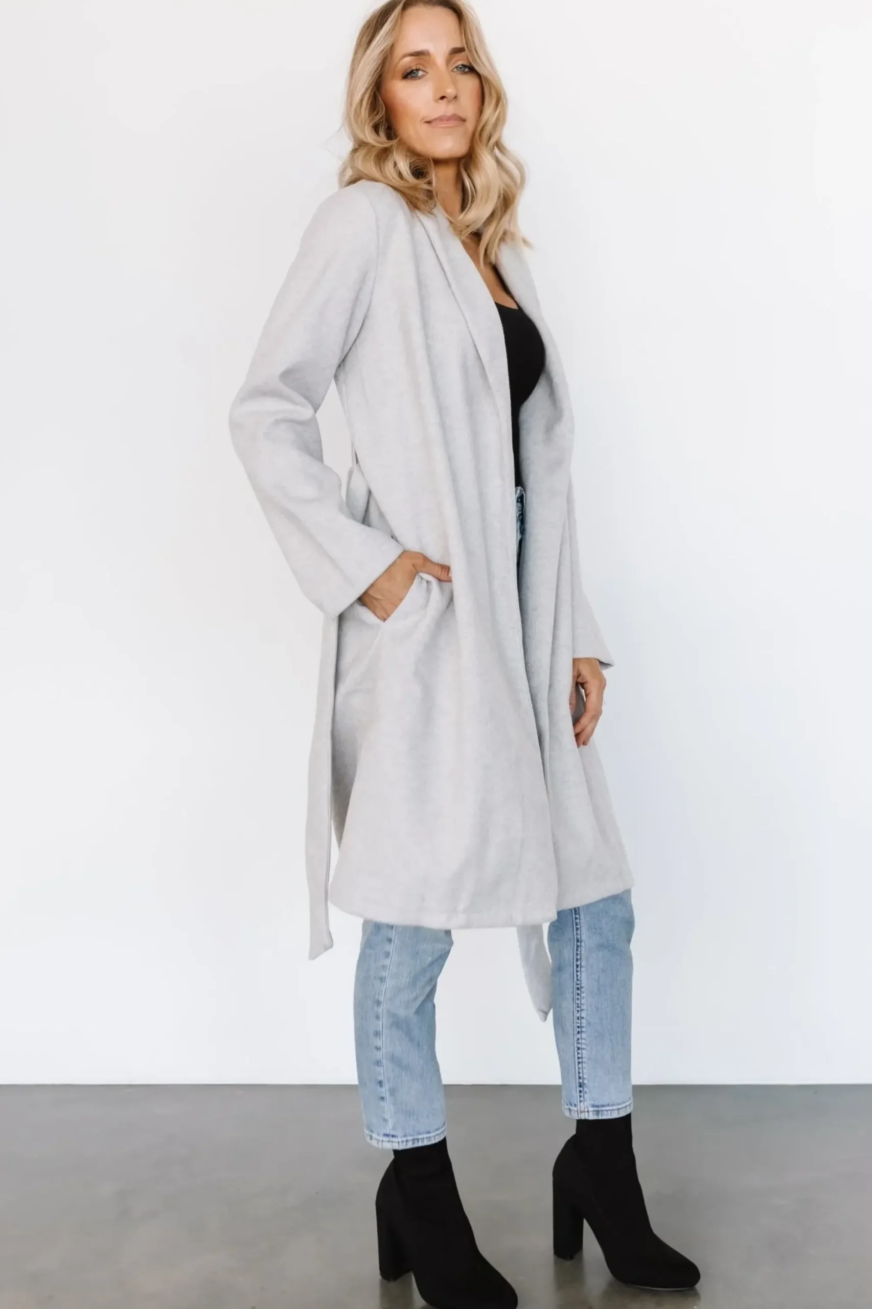 Fashion Baltic Born Martin Trench Coat | Light Gray