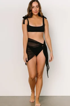 Fashion Baltic Born Maui Swim Cover Up Wrap | Black