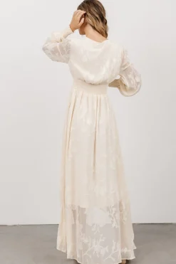 Best Baltic Born Mayfair High Low Maxi Dress | Vintage Cream